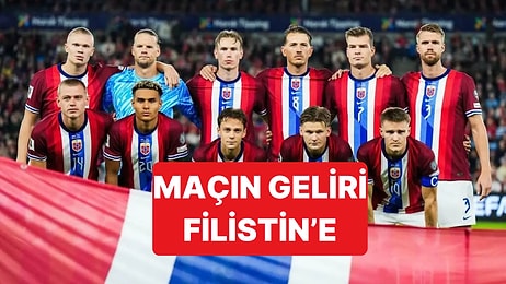 Norveç, Ekim Ayında İsrail'le Oynayacağı Maçın Gelirini Filistin'e Yollayacak