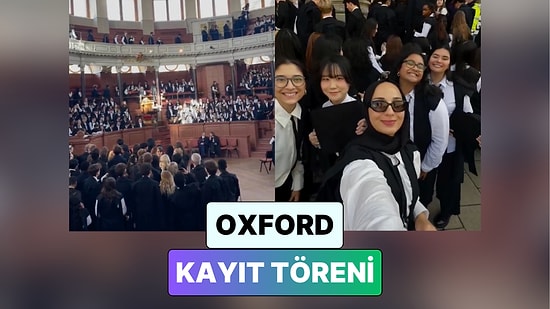 Harry Potter Sahnesi Gibi: Oxford'da Eğitime Başlayan Bir Türk Okulun Kayıt Törenini Paylaştı
