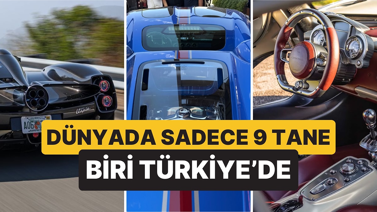 Gumball 3000 Rallisi ile Türkiye&apos;ye Gelen 4 Milyon Dolarlık Pagani Utopia İlgi Odağı Oldu!