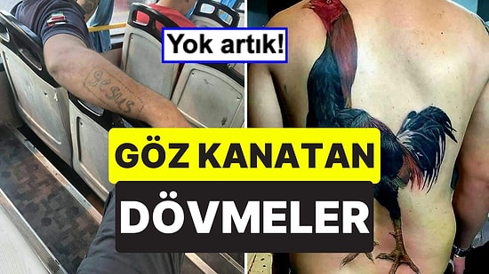 Yaptırdıkları Göz Kanatan Dövmelerle Görenlere Hayatı Uzun Uzun Sorgulatan Acayip Kişiler