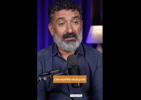 "25 yıldır binlerce çocukla yol yürüdüm." diyen Ali Koç, okul seçimi için en sade formülünü şöyle açıkladı;
