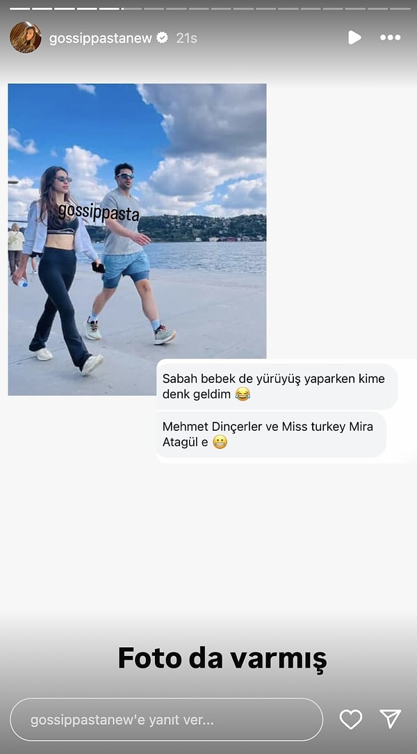 Muhabirler bir önceki gün gecelerde yakaladığı Dinçerler'e o görüntüleri sordu.
