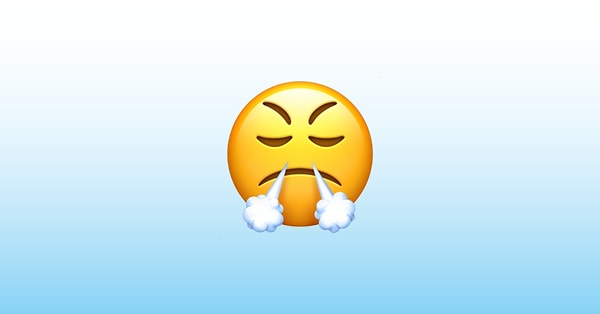 Senin emojin: 😤