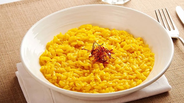 3. İtalya’da Risotto alla Milanese