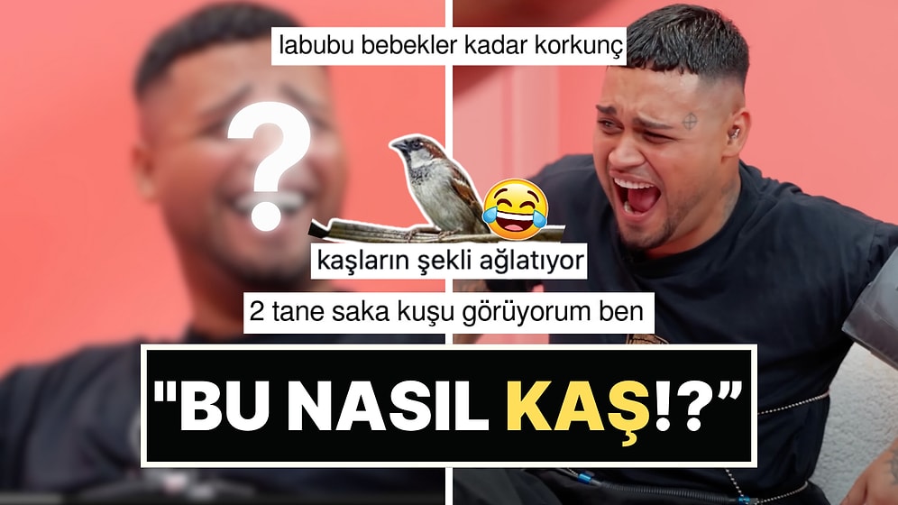 Ünlü Rapçi Lvbel C5'in Başını Alıp Giden Tuhaf Kaşları X Ahalisinin Diline Fena Düştü!