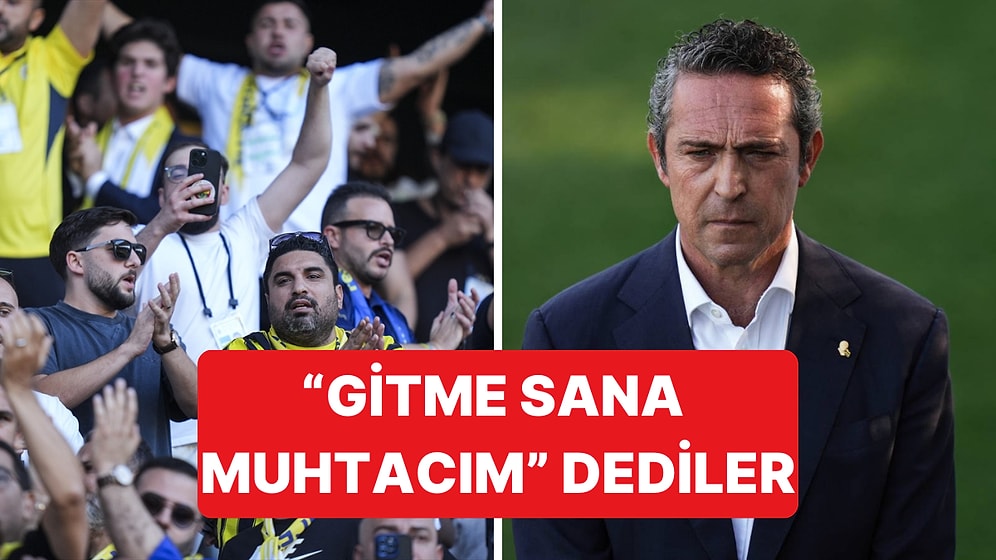Fenerbahçe'de Seçimi Kazanan Sadettin Saran'ın Destekçileri "Gitme Sana Muhtacım" Tezahüratı Yaptı