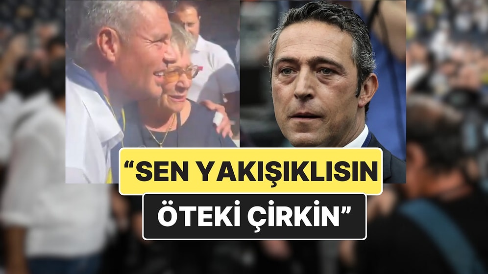 Aman Ali Koç Duymasın: Sadettin Saran ile Fotoğraf Çektiren Kadının Diyaloğu Kutlamalara Damga Vurdu