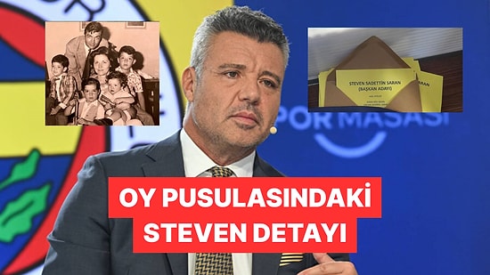 Herkes Oy Pusulasında Fark Etmişti! Sadettin Saran'ın Ön İsmi Neden Steven?