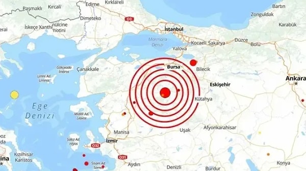 Dün gece saatlerinde merkez üssü Sındırgı'da meydana gelen deprem korkuttu.