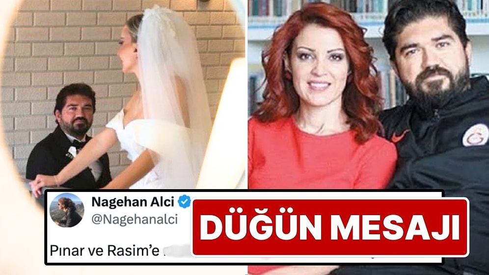 Sevgilisi Pınar Ayaz ile Evlenen Rasim Ozan Kütahyalı’ya Eski Eşi Nagehan Alçı’dan Tebrik Mesajı
