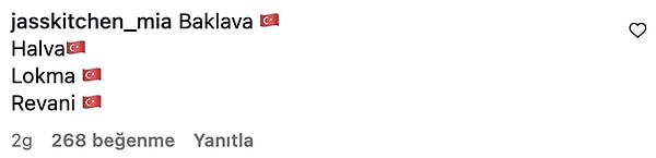 TasteAtlas'ın bu paylaşımına Türklerden yorumlar eksik olmadı.