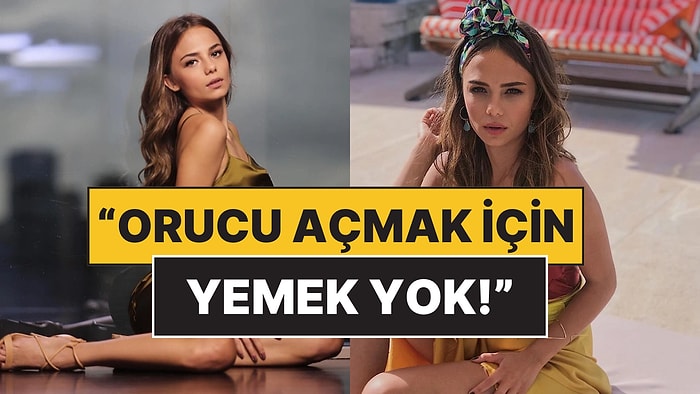 Bahar Şahin, Ramazan Ayında Yiyecek Verilmeyen Set Çalışanına Destek Olunca Yapımcının Verdiği Tepkiyi Anlattı