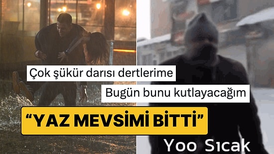 Yaz Mevsiminin Meteorolojik Olarak Bitmesine Bir Çift Olan Kişiler