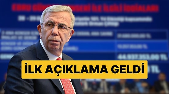 Ankara Büyükşehir Belediyesi'ne Açılan Konser Soruşturmasına Mansur Yavaş'tan İlk Açıklama