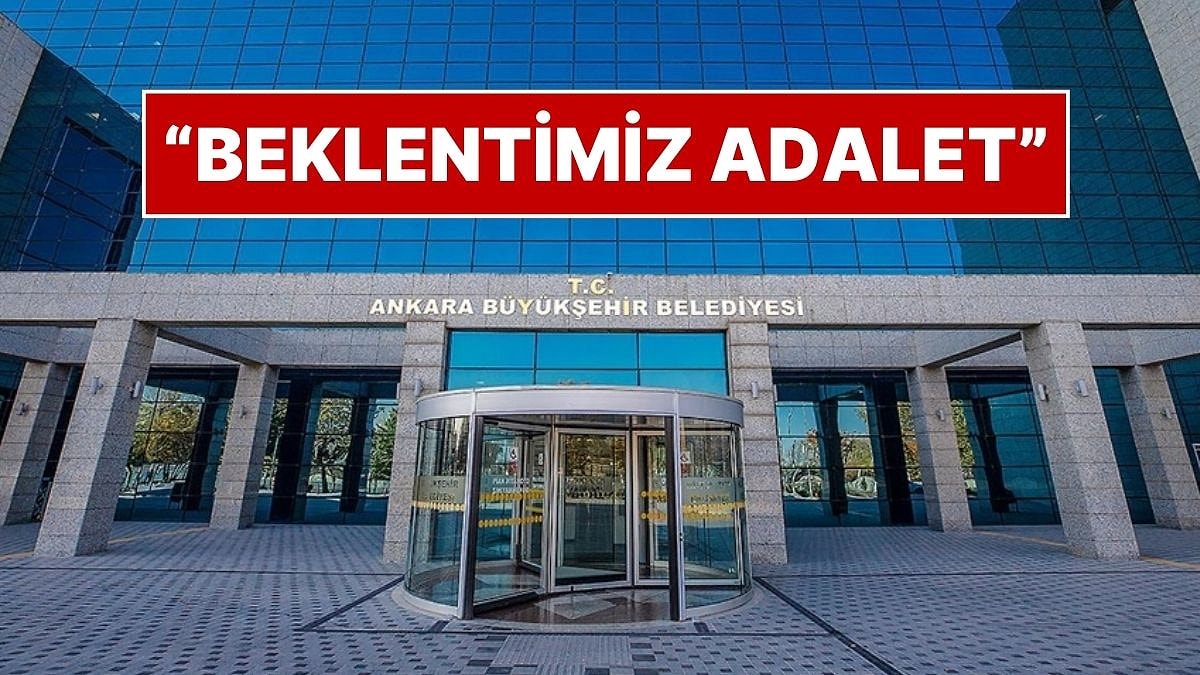 Ankara Büyükşehir Belediyesi’nden Operasyon Hakkında Açıklama Geldi