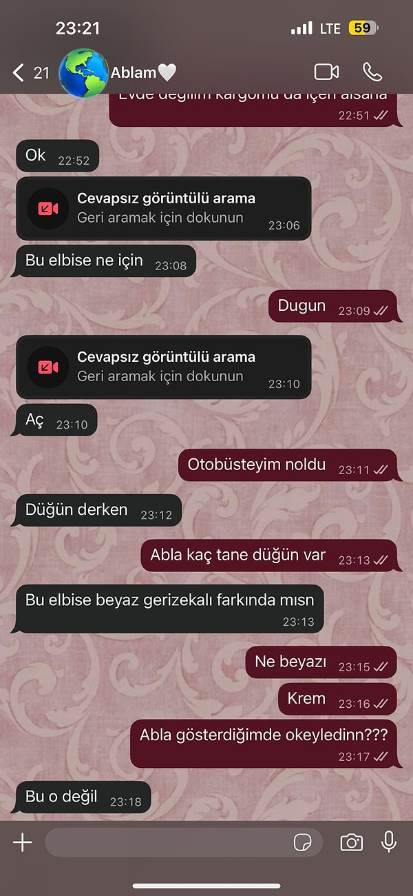 Bir ablanın, kardeşiyle yaşadığı 'elbise' tartışması gündem oldu.