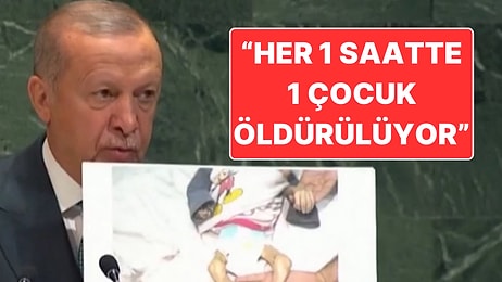 Cumhurbaşkanı Recep Tayyip Erdoğan’dan BM Genel Kurulu’nda İsrail’e Tepki: "Her 1 Saate 1 Çocuk Ölüyor"