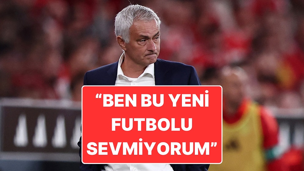 Mourinho’nun Çalıştırdığı Benfica’nın İlk Puan Kaybı: "Ben Bu Yeni Futbolu Sevmiyorum"