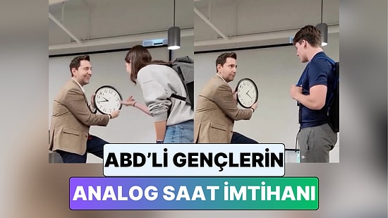 ABD'de Bir Öğretmen Öğrencilerine Analog Saat Testi Yaptı ve Ortaya Felaket Bir Sonuç Çıktı