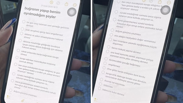 Bahsi geçen liste ise böyle... 👇🏻