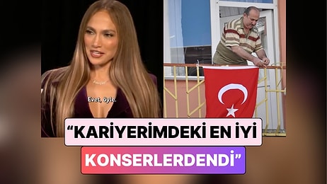 As Bayrakları: Jennifer Lopez Antalya'da Verdiği Konser İçin Yaptığı Açıklama Gururlandırdı