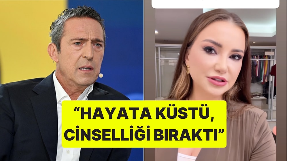 Ali Koç Başkanlıktan Gidince Kocasının Sevişmeyi Bıraktığını İtiraf Eden Kadın