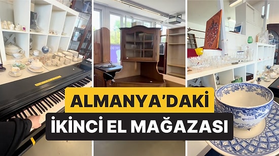 Almanya'daki İkinci El Mağazalarını Gezen Bir Türk Ürünlerin Fiyatlarını Paylaştı