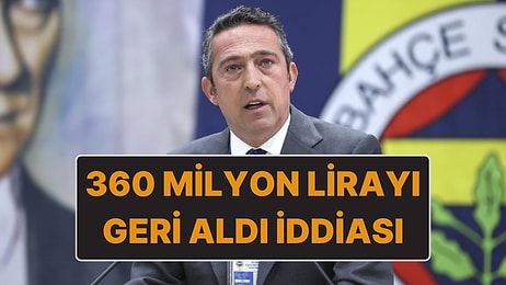 Hisse Satışı Olmuştu: Ali Koç’un Fenerbahçe’ye Verdiği 360 Milyon Lira Borcu Geri Aldığı İddia Edildi