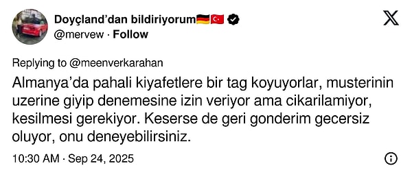 X kullanıcıları o paylaşıma önerilerini, başına gelenleri anlattı. İşte o yorumlardan bazıları şöyle👇🏻