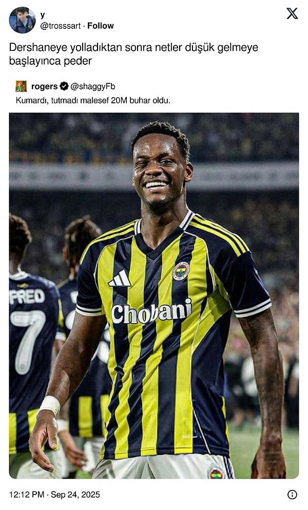 Hayat fena halde futbola benzer.