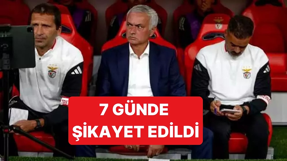 Portekiz'de de Türkiye'deki Gibi Açıklamalar Yapmak İsteyen Mourinho Şikayet Edildi