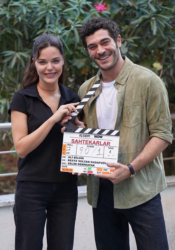 Hilal Altınbilek ve Burak Deniz’in başrolündeki dizi için çekimler devam ediyor.
