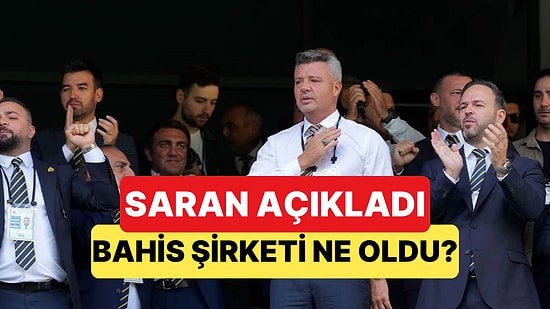 Fenerbahçe Başkanı Sadettin Saran, Sahibi Olduğu Saran Holding'e Veda Etti