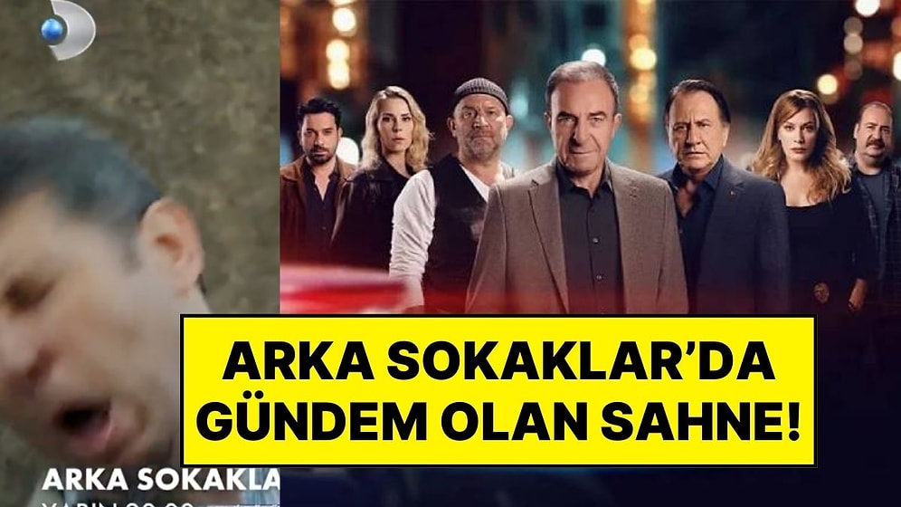 Kanal D’deki Arka Sokaklar Dizisinde Gündeme Oturan ‘Çocuklarının Yanında Tokat Atılan Baba’ Olayı İşlendi