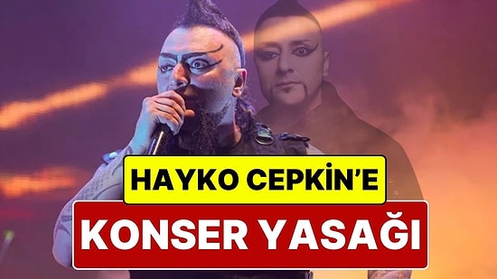 “Mülki Amirler İzin Vermedi”: Hayko Cepkin’in Kayseri ve Diyarbakır Konserleri İptal Edildi