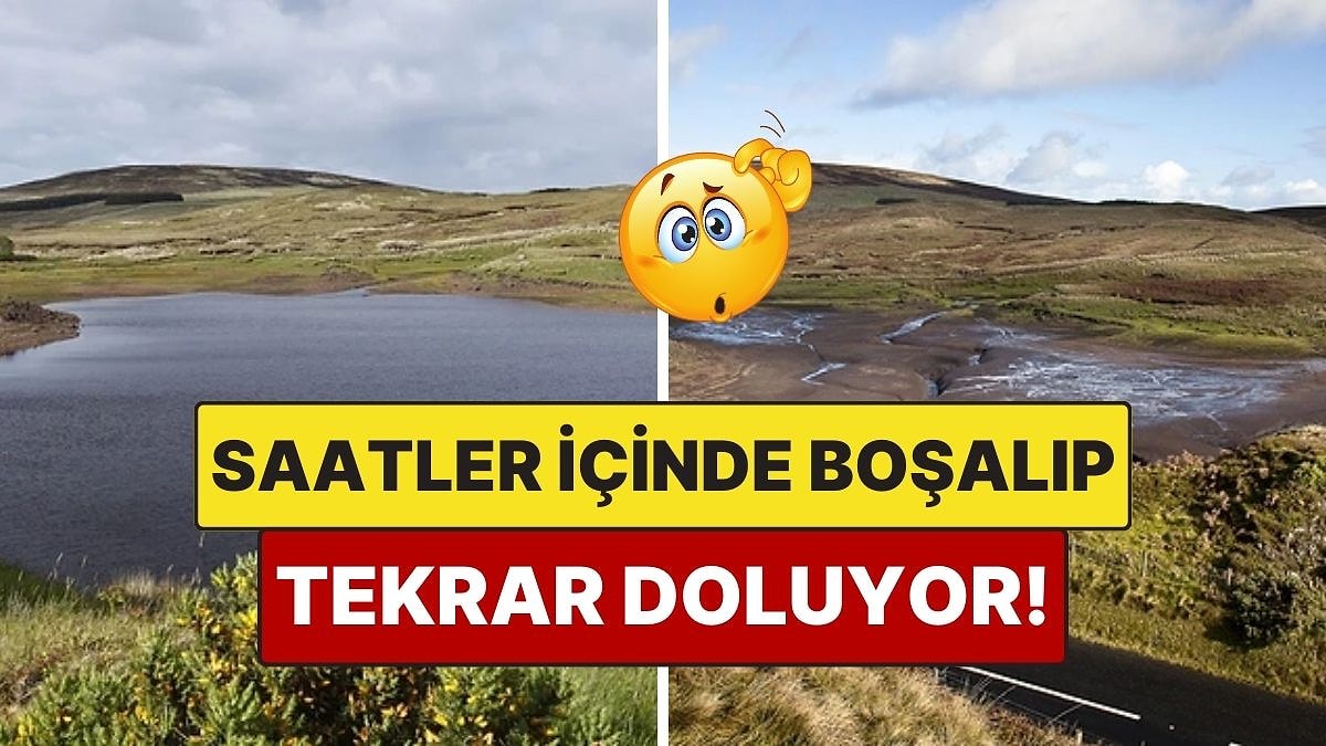 Kuzey İrlanda&apos;nın Gizemli Gölü: Birkaç Saat İçinde Boşalıp Tekrar Doluyor!
