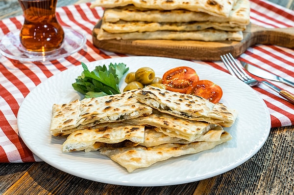8. Gözleme — A Homemade Delicacy Cooked on a Griddle