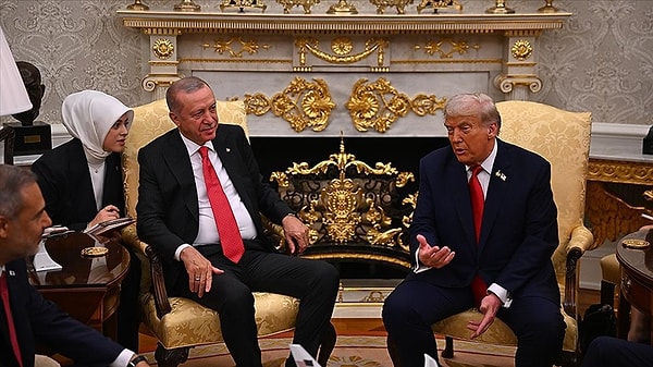 Uçakta gazetecilerin sorularını yanıtlayan Erdoğan, ABD ziyareti hakkında şu ifadeleri kullandı;