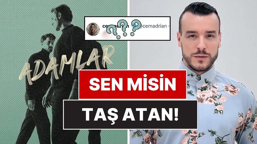Cem Adrian'ın Müziği Bırakmasını Tavsiye Eden Kullanıcıya Verdiği Burnu Havada Cevap Dikkat Çekti!