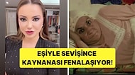 Eşiyle Birlikte Olunca Kaynanasının Fenalaşıp Hastanelik Olduğunu Anlattı