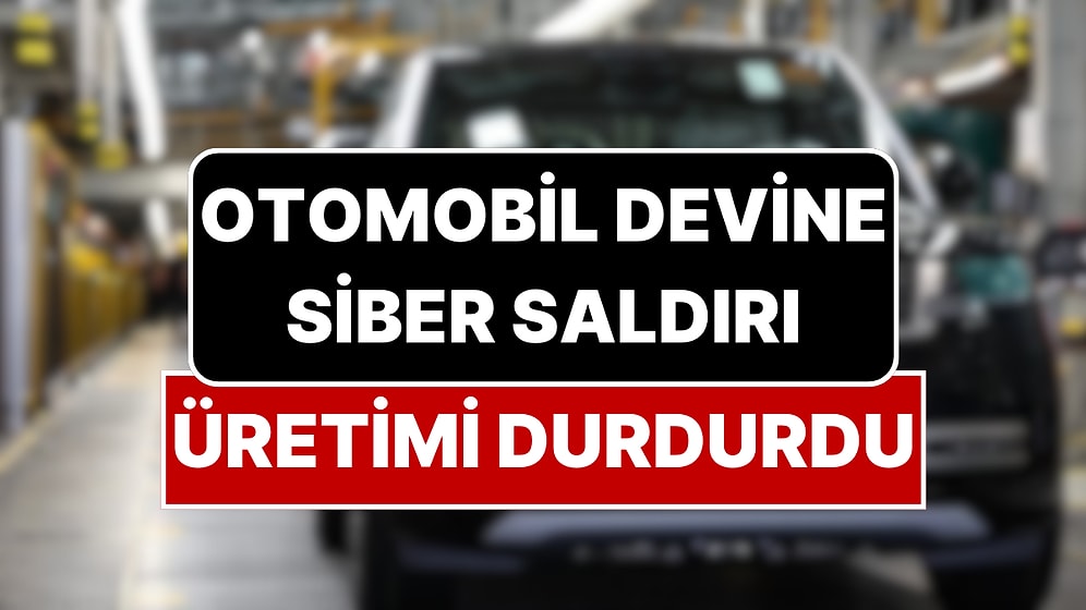 Otomobil Devi Üretimi 1 Ekim'e Kadar Durdurdu