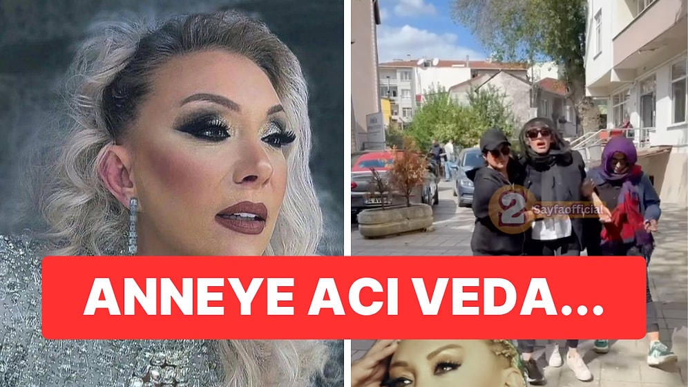 Kızının Haykırışları Yürek Dağladı: Son Yolculuğuna Uğurlanan Güllü'nün Çocukları Fenalaştı
