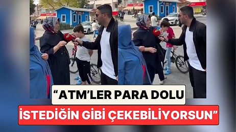 Sokak Röportajında Konuşan Bir Vatandaştan Ekrana Uzun Uzun Baktıran Ekonomi Yorumu: "ATM'ler Para Dolu"