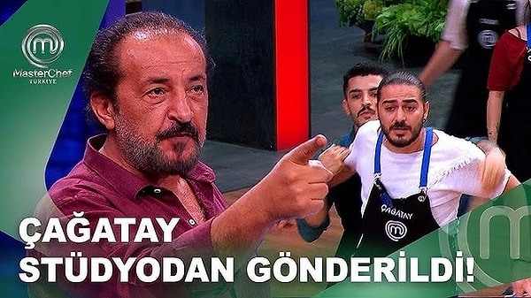 MasterChef'in 25 Eylül akşamı yayınlanan bölümünde Çağatay ve Mehmet Şef arasında büyük bir tartışma yaşanmıştı.