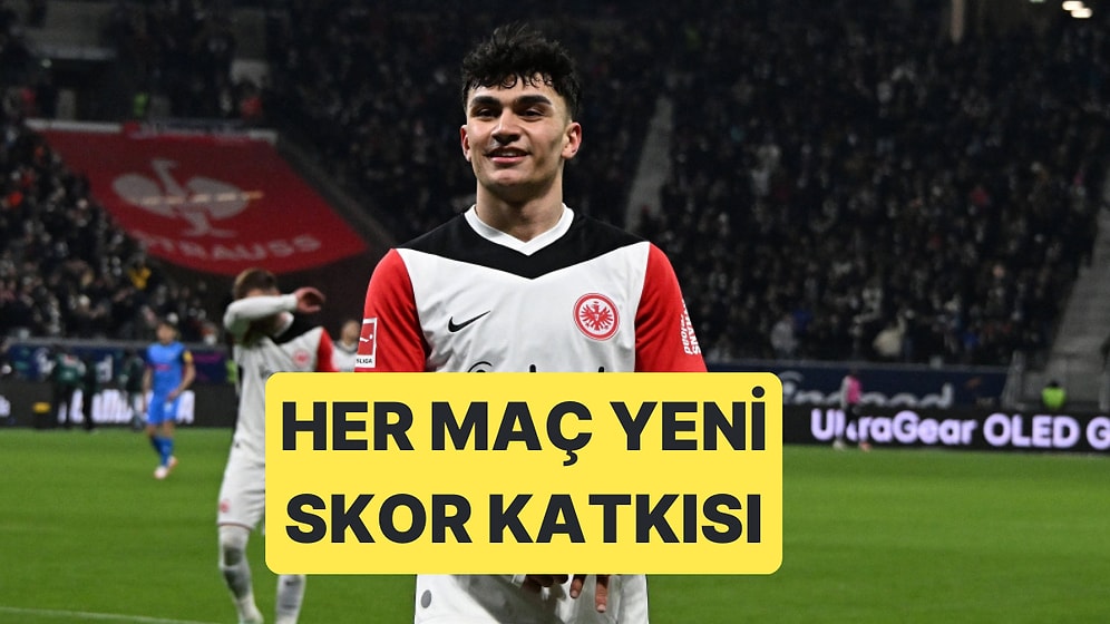 Frankfurt'un Milli Yıldızı Can Uzun Skor Katkısı Yapmaya Devam Ediyor