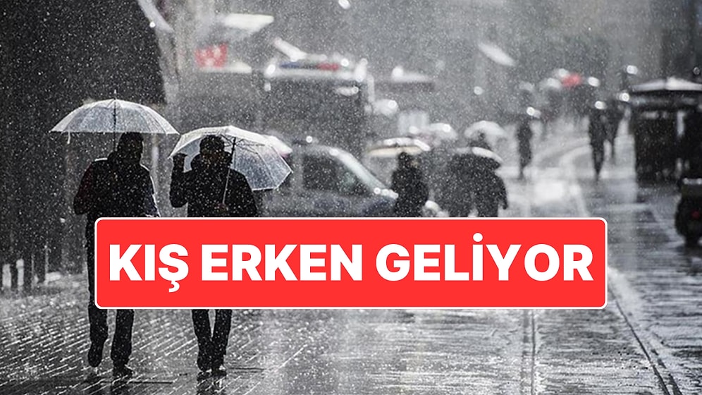 Kış Bu Yıl Erken Geldi: Sıcaklıklar Mevsim Normallerinin Altına İnecek