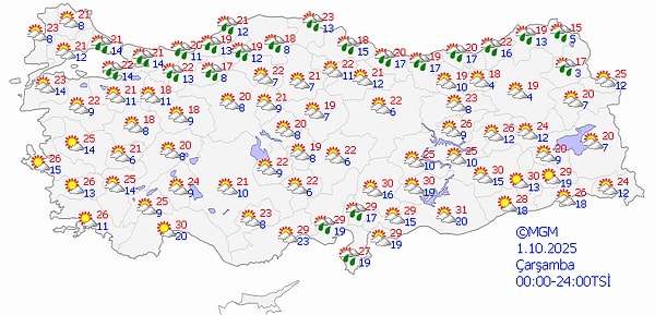 1 Ekim Çarşamba