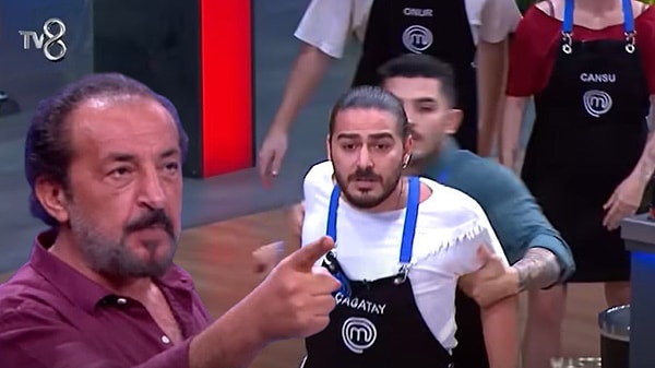 MasterChef'in dokuzuncu haftasına Mehmet Şef ve Çağatay arasındaki gerginlik damga vurdu.