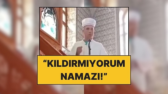 İmam Hutbe Sırasında Telefonla Oynayan Cemaate Tepki Gösterdi: "Canlı Yayın Yapayım, Evinizden Kılarsınız!"