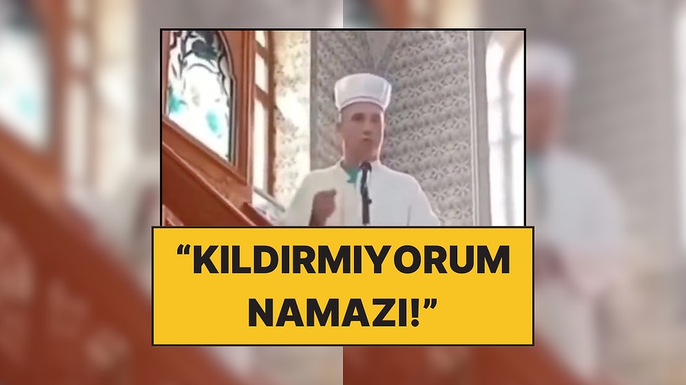 İmam Hutbe Sırasında Telefonla Oynayan Cemaate Tepki Gösterdi: "Canlı Yayın Yapayım, Evinizden Kılarsınız!"